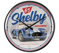 Nostalgic-Art Reloj de Pared Retro, Ø 31 cm, Shelby - Cobra 427