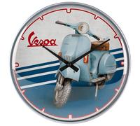 Nostalgic-Art Reloj de Pared Retro, Ø 31 cm, Vespa - Iconic - Idea de Regalo para Amantes de Las Scooters, Official License Product (OLP), Gran decoración para la Cocina, diseño Vintage