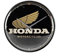 Nostalgic-Art Reloj de Pared Retro, Ø 31 cm, Honda MC - Motorcycles - Idea de Regalo para Fans de Honda, Official License Product (OLP), Gran decoración para la Cocina, diseño Vintage