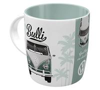 Nostalgic-Art Taza de café Retro VW Good Things Are Ahead of You - Idea de Regalo de Furgoneta Volkswagen, Cerámica, Diseño Vintage, 1 Unidad (Paquete de 1)