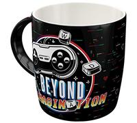 Nostalgic-Art Taza de café retro, Gaming Beyond Imagination - Idea de regalo para gamers, cerámica, divertido diseño vintage con frase, 330 ml