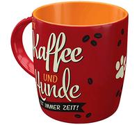 Nostalgic-Art Taza de café Retro Kitchen, Cerámica, Diseño Vintage, 1 Unidad (Paquete de 1)