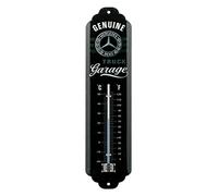 Nostalgic-Art Termómetro analógico, Daimler Truck - Garage - Idea de regalo para aficionados de coches, de metal, Diseño vintage, 7 x 28 cm
