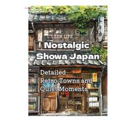 Nostalgic Showa Japan Coloring Book: Detailed Retro Towns and Quiet Moments