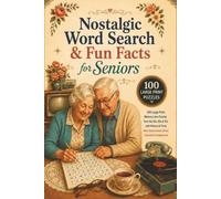 Nostalgic Word Search & Fun Facts for Seniors.: 100 Large Print Memory Lane Puzzles from the 50s, 60s & 70s with Historical Trivia | Retro Brain Games ... Word Search Books for Adults & Seniors)