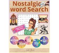 Nostalgic Word Search: Movies, TV, Games, & More - 1950s - 1990s