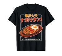 Nostálgico japonés Naporitano Retro Kissaten Pasta Food Art Camiseta gráfica económica