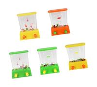 Nostálgico juego de lanzamiento de anillos de agua de mano para niños, juguete de rompecabezas para mejorar la coordinación ojo-mano y el enfoque