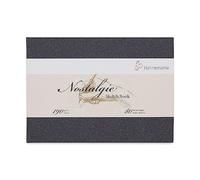 Hahnemühle Cuaderno de dibujo Nostalgie, 190 g/m², 80 páginas, DIN A4 formato paisaje