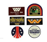 Nostromo weyland-yutani Corp Sulaco, Alien Aliens, - Adhesivo de juego de 6 Stckers