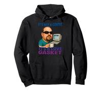 Not A Goatee It's A Love Gasket Funny Nerd Sudadera con Capucha