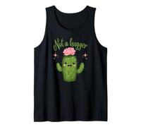 Not A Hugger Humor sarcástico Don't Touch Me Cute Cactus Camiseta sin Mangas