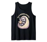 Not A Morning Mammal Sloth Bear Lazy Sloths Camiseta sin Mangas