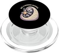 Not A Morning Mammal Sloth Bear Lazy Sloths PopSockets PopGrip para MagSafe