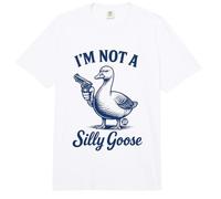 Not A Silly Goose Comfort Colors Adult Heavyweight T-Shirt
