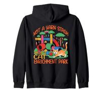 Not A Yarn STASH This IS A Cat Enrichment Park Sudadera con Capucha