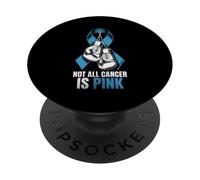 Not All Cancer is Pink Prostate Awareness PopSockets PopGrip Adhesivo