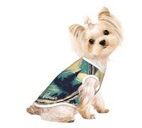 Not All Who Wander are Lost 1 - Camiseta de verano para mascotas, camiseta elástica para perros y gatos, camiseta sin mangas para perro