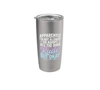Not Allowed To Adopt All The Dogs Rude But Okay |- Vaso térmico de acero inoxidable de doble pared
