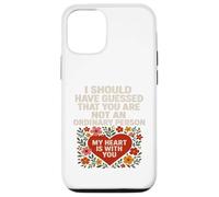 Not an Ordinary Love Bold Heart Statement - Camiseta de regalo. Carcasa para iPhone 12/12 Pro