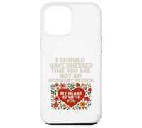 Not an Ordinary Love Bold Heart Statement - Camiseta de regalo. Carcasa para iPhone 12 Pro Max