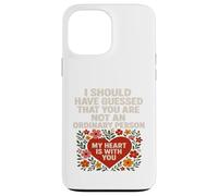 Not an Ordinary Love Bold Heart Statement - Camiseta de regalo. Carcasa para iPhone 13 Pro Max