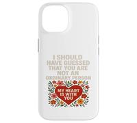 Not an Ordinary Love Bold Heart Statement - Camiseta de regalo. Carcasa para iPhone 14