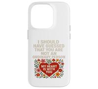 Not an Ordinary Love Bold Heart Statement - Camiseta de regalo. Carcasa para iPhone 14 Pro