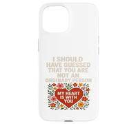 Not an Ordinary Love Bold Heart Statement - Camiseta de regalo. Carcasa para iPhone 15