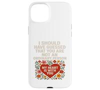 Not an Ordinary Love Bold Heart Statement - Camiseta de regalo. Carcasa para iPhone 15 Plus