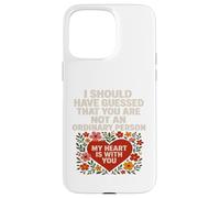 Not an Ordinary Love Bold Heart Statement - Camiseta de regalo. Carcasa para iPhone 15 Pro Max
