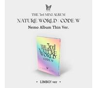 NOT AUDIO ! NATURE NATURE WORLD : CODE W 3rd Mini Album NEMO ALBUM Thin Ver. LIMBO! VER. K-POP SEALED