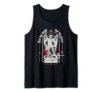 Not by Might But by Grace Christian Archangel Versículo de la Biblia Camiseta sin Mangas