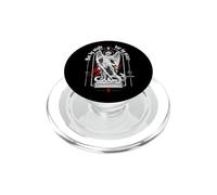 Not by Might But by Grace Christian Archangel Versículo de la Biblia PopSockets PopGrip para MagSafe