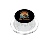 Not Fast Not Furious - Bonito diseño de Tortuga para Amantes de los Animales PopSockets PopGrip para MagSafe