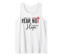 Not Fear Isaiah 40:10 Hope Isaiah 40:31 God Faith Over Fear Camiseta sin Mangas
