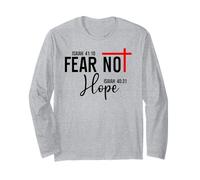 Not Fear Isaiah 40:10 Hope Isaiah 40:31 God Faith Over Fear Manga Larga