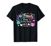 Not Friendly Please Do Not Touch Camiseta