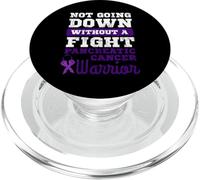 Not Going Down Without A Fight Pancreatic Cancer Warrior PopSockets PopGrip para MagSafe