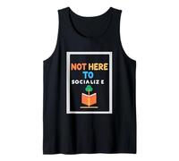 Not Here To Socialize Solo introvertido ||-- Camiseta sin Mangas