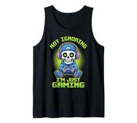 Not Ignoring I'm Just Gaming Camiseta sin Mangas