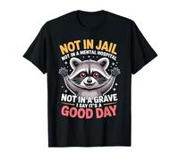 Not In Jail Hospital Or Grave It's A Good Day - Camiseta