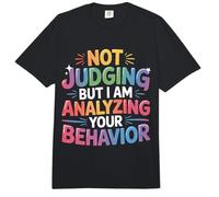 Not Judging But I Am Analyzing Your Behavior - Comfort Colors Adult Heavyweight T-Shirt
