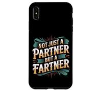 Not Just A Partner But A Fartner Couple Fart Jokes - Carcasa para iPhone XS MAX