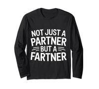 Not Just A Partner But A Fartner Couple Fart Jokes - Manga Larga
