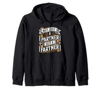 Not Just A Partner But A Fartner Couple Fart Jokes - Sudadera con Capucha