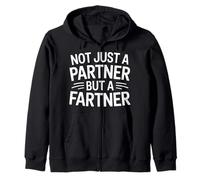 Not Just A Partner But A Fartner Couple Fart Jokes - Sudadera con Capucha