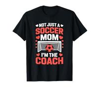 Not Just A Soccer Mom I'm The Coach Pride Quote Camiseta