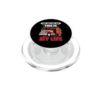 Not Just My Job This Is My Life Funny Trucker Truck Driver PopSockets PopGrip para MagSafe