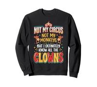 Not My Circus Not My Monkeys But I Know All The Clowns Drama Sudadera